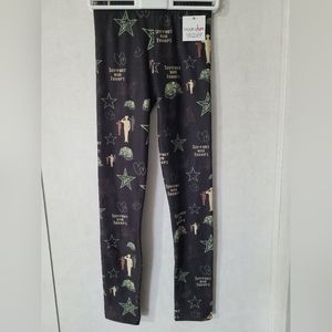 L/XL Kids Support Our Troops Leggings *EXCLUSIVE*